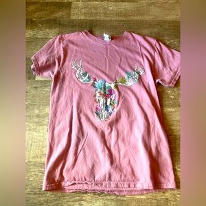 Real tree skull shirt